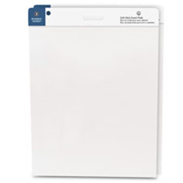 Business Source Self-Stick Easel Pads- 25 in. x 30 in.- 30 Shts-Pad- 4-PK- White BSN38592